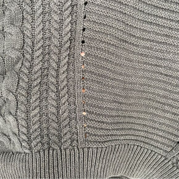 Caslon Knit V Neck Sweater NWOT M - Picture 3 of 6